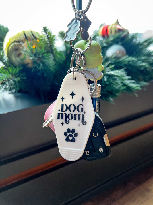 Dog Mom Keychain